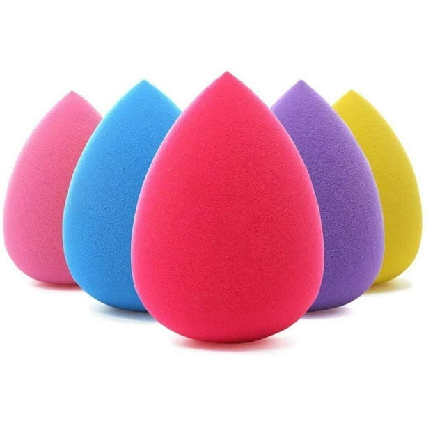 BEAKEY 5 Pcs Makeup Sponge Set Blender Beauty Foundation Blending
