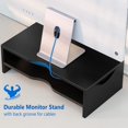 thumbnail image 2 of Soporte de monitor similar de 2 niveles para PC, iMac y portátil, 2 of 7