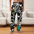 thumbnail image 2 of Badtz Maru Men's Pajama Pants Soft Sleepwear Loung Pants for Men Pj Bottoms with Drawstring & Pockets, 2 of 7