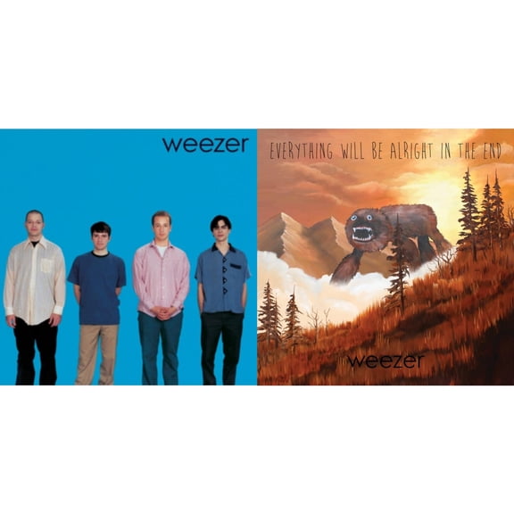 Weezer (Blue Album) & Everything Will Be Alright In The End [LP Vinyl Bundle]