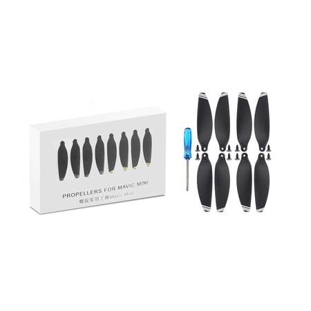 For DJI Mavic Mini 4726F Wing Propeller Blade Drone Accessories 2pairs Silver Edge