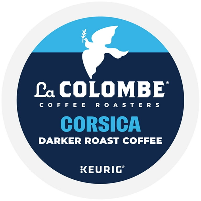 La Colombe Corsica Dark Roast K-Cup Pods 10 Count with Cocoa Notes