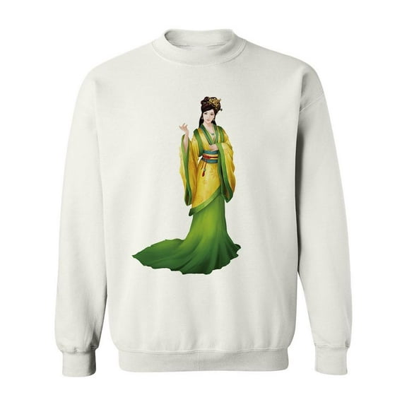 The Lady In A Kimono Sweatshirt Men -Image by Shutterstock, Male Small