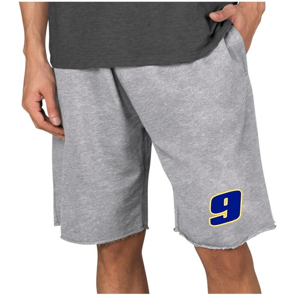 Men's Concepts Sport  Gray Chase Elliott Mainstream Terry Shorts