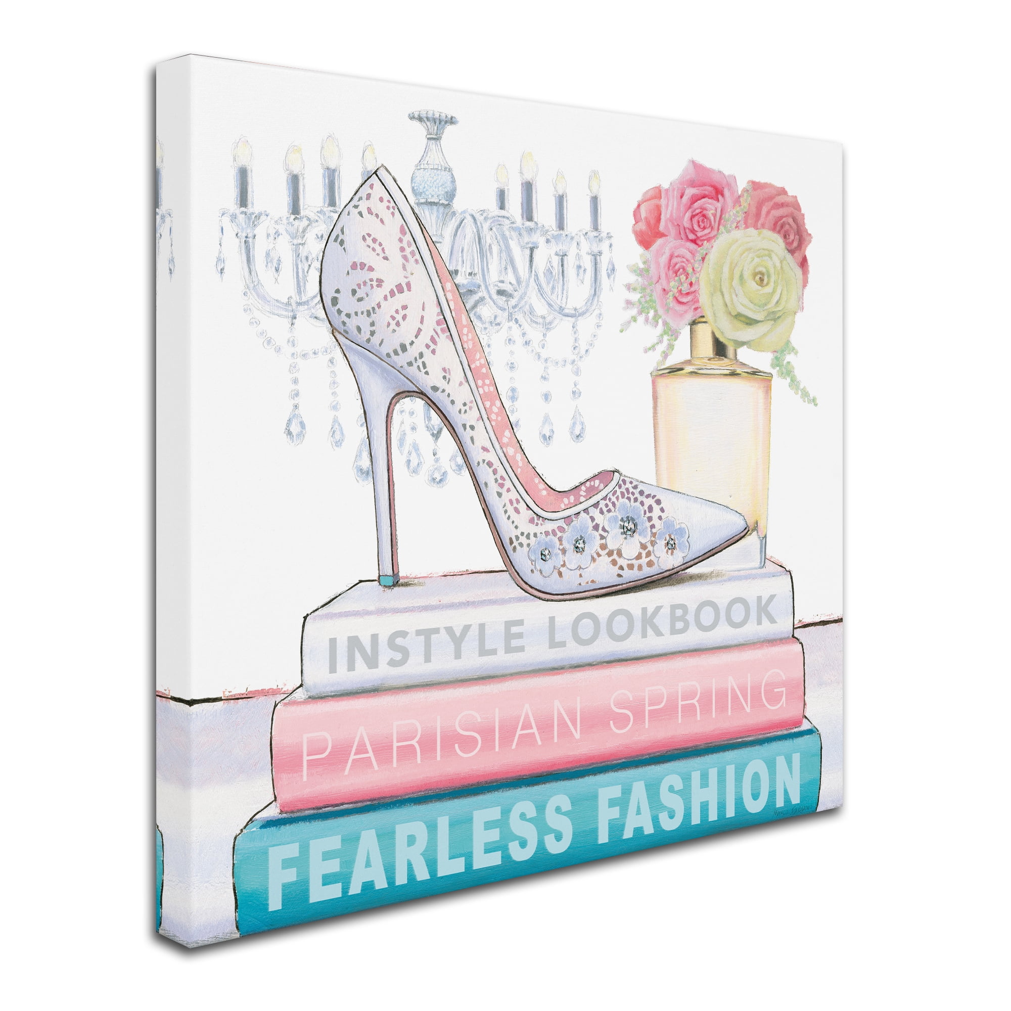 Trademark Fine Art 'Fearless Fashion IV' Canvas Art by Marco Fabiano
