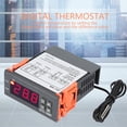 thumbnail image 4 of Digital Temperature Controller Temperature Sensor Electric Thermostat Control 110 220v Multi Purpose Temperature Controller Thermostat with Sensor, 4 of 9