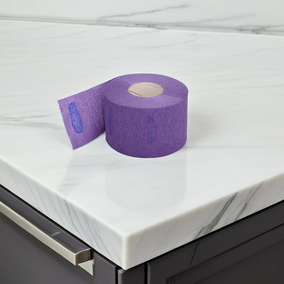 KONTONTY  2 Rolls Barbering Supplies Hairdressing Stretchy Wrap Purple