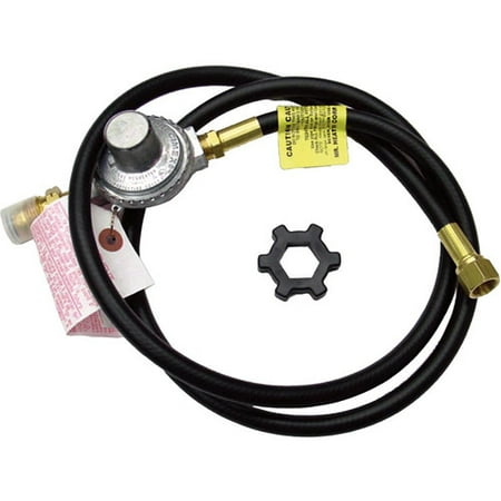 Enerco - Mr Heater F273071 5' Propane Hose With Regulator Assembly