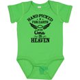 thumbnail image 3 of Inktastic Handpicked for Earth by My Oma in Heaven with Angel Wings Boys or Girls Baby Bodysuit, 3 of 5