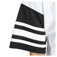 thumbnail image 4 of Women's Gameday Couture  White USC Trojans Starting Lineup Contrast Sporty Heritage Oversized T-Shirt, 4 of 4
