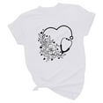 thumbnail image 5 of Camisetas con estampado de letras y cuello redondo de verano para mujer, blusas femeninas cómodas y elegantes, Tops OAVQHLG3B Store  lin121212, 5 of 5