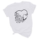 thumbnail image 5 of Camisetas con estampado de letras y cuello redondo de verano para mujer, blusas femeninas cómodas y elegantes, Tops OAVQHLG3B Store  lin121212, 5 of 5