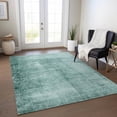 thumbnail image 6 of Dalyn Rugs Machine Washable Indoor/Outdoor Chantille Teal 9' x 12' Rug, 6 of 9