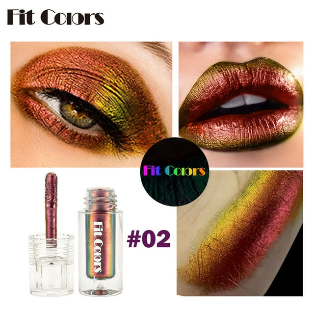 RYRDWP Changing Eye Shadow Liquid Glitter Color Bright Liquid Eye Shadow Glitter High Pigment Long Wear Liquid Eye Shadow Color Changing