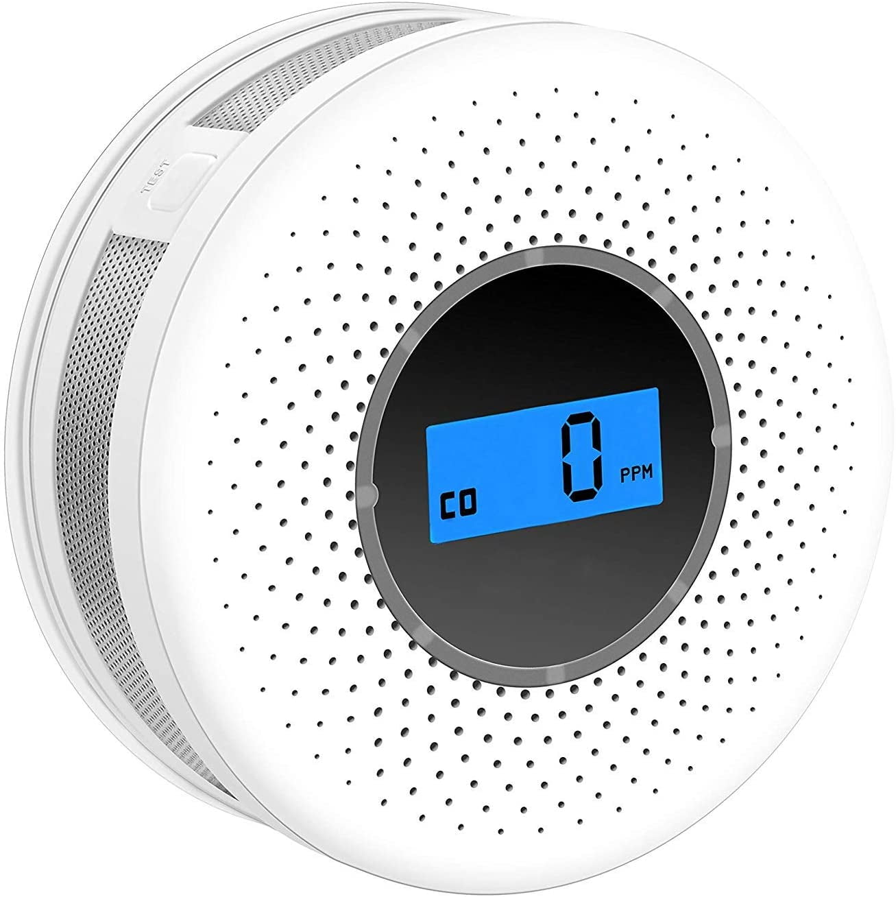 5mA Carbon Monoxide Digital Detector Alarm Sound Gas Sensor Battery jd 