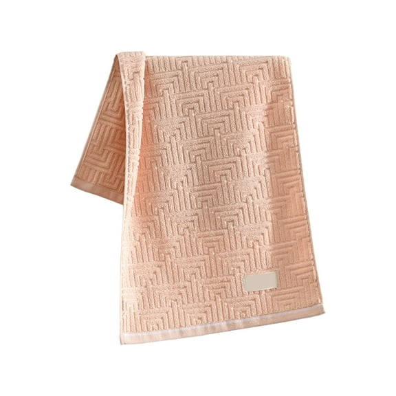 JOGZMZ 13x30in Large Bath Towel, 100% Cotton Absorbent Face & Body Towel, Thickened Soft Towel for Home, Travel, Gym Use