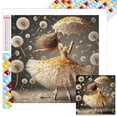 thumbnail image 1 of 5D DIY Con Cuentas Cuadradas Diente León Artística Ballet 35x35cm, 1 of 9