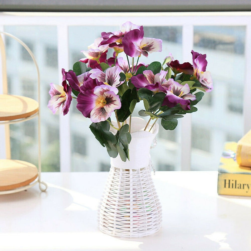 Home Orange Tie Flower Household Goods Durable Bandage 1Pc Artificial Flower CF 