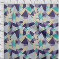 thumbnail image 4 of oneOone Cotton Poplin Pale Orange Fabric Geometric Craft Projects Decor Fabric Printed By The Yard 42 Inch Wide-XF, 4 of 5