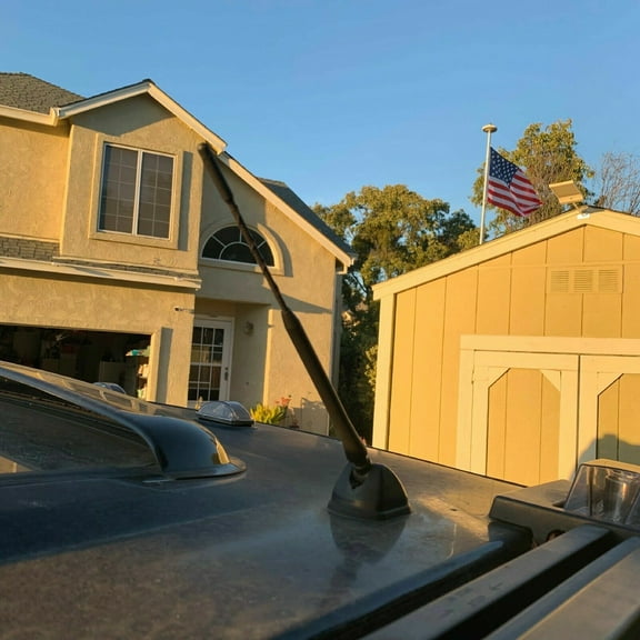 9" inch Antenna Mast Black Radio Power AM/FM for HUMMER H2 2003-2004 Brand New