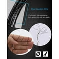 thumbnail image 2 of Holzlrgus Steel Leaders Fishing, Saltwater Leaders Wire with Swivels and Snaps for Walleye Pike Catfishing Rig, 60PCS, 12in, 2 of 6