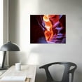 thumbnail image 3 of COMIO Antelope Canyon Canvas Wall Art Gallery Wrap of Slot Canyon Walls Shaped as Hourglass Leading to Sunlight Desert Photography Southwestern Decor, 3 of 4