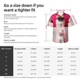 thumbnail image 5 of Sikiie Colorful Dog Cat Collage Print Men's Hawaiian Shirt, Summer Beach Button Pocket Short Sleeve T-Shirt,X-Large, 5 of 7