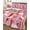 pink, variant on Quilt King Size Bedding Set, Easter Bunny Eggs Reversible Summer Quilt 3 Pieces, Spring Leaves Daisy Flowers Green Stripes Lightweight Bedspreads Coverlets with 2 Pillow Shams for All Seasons