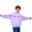01_Purple, variant on QUOTAY Girls Letter Print Long Sleeve Hooded Sweatshirt Casual Pullover Hoodie with Drawstring Soft for Daily Wear and Activities Girls Hoodie 01_Beige,3-4 Y
