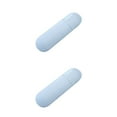 thumbnail image 2 of serony Portable Travel Toothpaste Toothbrush Holder Cap Case Storage Cup Outdoor Holder blue 2Set, 2 of 6