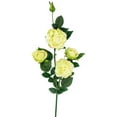 thumbnail image 3 of Northlight Real Touch™ Yellow and Green Artificial Rose Floral Sprays, Set of 6 - 35", 3 of 9