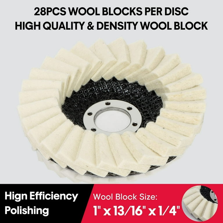 Wool Felt Polishing Wheel Disc - 2023 New Wool Buffing Pad Metal