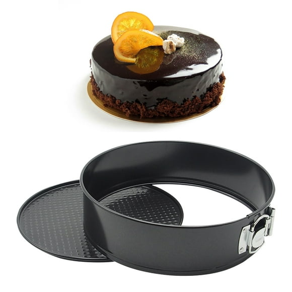 Labymos 9-Inch Cake Pan with Non-stick Bottom Round Cake Pan Springform Cake Tins Baking Tool