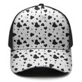 thumbnail image 3 of Leopard Print Baseball Cap Adjustable Size – Stylish Spliced Design Trucker Hat, Dad Hat with Full Print Front & Brim, Breathable Cotton Blend Snapback for Sports, Travel & Daily Wear, 3 of 3