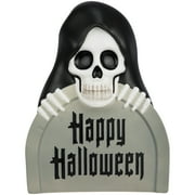 Light-Up Blow Mold Reaper and Tombstone Decoration, Multicolor, 17.91", Halloween by Way To Celebrate