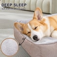 thumbnail image 5 of JOYELF Dog Bed Washable Calming Pet Bed, Anti Anxiety Cat Bed & Sofa, Cute Plush Dog Mat for Medium Dog, 5 of 7