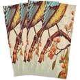 thumbnail image 2 of 4 Pack Vintage Bird Kitchen Towels Highly Absorbent, Super Soft Dishcloths 18 x 28 Inches Reusable Quick Drying Tea Towels Set for Home,Kitchen Decor Wash cloth, 2 of 7