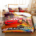 thumbnail image 3 of Disney Pixar Cars-Juego de ropa de cama, funda de edredón de dibujos animados de Anime, funda de almohada, decoración de cama, funda de edredón para dormitorio, traje de cama, regalo para niños, 3 of 5