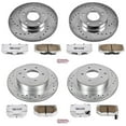 thumbnail image 3 of PowerStop Front and Rear Z26 Street Warrior Carbon-Fiber Ceramic Brake Pad and Drilled and Slotted Rotor Kit Fits: NISSAN Select Models K2753-26, 3 of 9