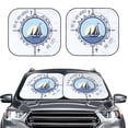 thumbnail image 2 of Saiise Not All Who Wander Are Lost2 for Foldable Car Sun Shades (2-Pack) Offer Sun Protection with an Easy-fold Design for Convenient Windshield Shading-Medium, 2 of 6