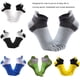 thumbnail image 4 of Soidarity Calcetines de algodón con cinco dedos para hombre, 6 uds., entrenador deportivo, calcetines para correr con los dedos, transpirables Uniforme atlético negro Soidarity PS9127-06, 4 of 6