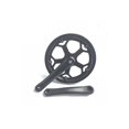 thumbnail image 1 of Folding Bike Crankset 48T Square Hole 170mm CNC Crankset Bicycle Crank Set Sprocket, 1 of 5