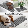 thumbnail image 7 of Large Stone Dish Drying Mat for Kitchen Counter – 24"(L)×16 "(W) Foldable Super Absorbent Diatomaceous Earth Dish Drying Mat, Kitchen Counter Mats for Plate Rack, Cups, Match Any Countertop - Gray, 7 of 7
