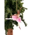 thumbnail image 4 of Kurt Adler 6.25-Inch Resin Black Ballerina Christmas Ornament, 4 of 7