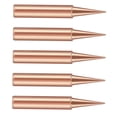 thumbnail image 4 of figatia 5 Pcs Embouts de Fer à Souder Remplacement Embouts de Soudure Portables Stable Cuivre D, 4 of 7
