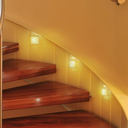 

TOPRenddon Night Lights for Kids Toddler，New LED Human Cabinet Induction Light Intelligent Bedhead Wireless Night Light Induction Cabinet Light