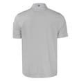 thumbnail image 3 of Men's Cutter & Buck Gray Missouri Tigers Pike Eco Tonal Geo Print Stretch Recycled Polo, 3 of 3