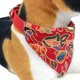 thumbnail image 2 of Collar decorativo de algodón para perros y mascotas, bandanas, bufandas para cachorros y gatos, baberos triangulares, 2 of 3