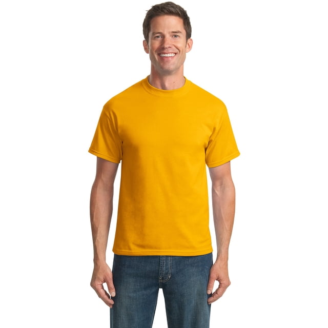 Camiseta de mezcla de n?cleo alto Puerto & Compa??a PC55T Oro 4XLT