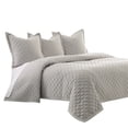 thumbnail image 2 of Aragoza 4-Piece King Quilt Set - Dove, 2 of 8